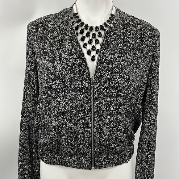 Express small long sleeve lightweight zipper jacket - Picture 1 of 5